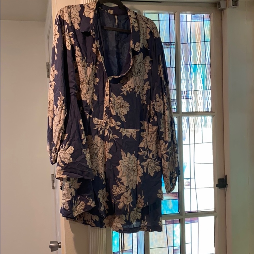 LIKE NEW BUT WRINKLED Free People Floral Dress